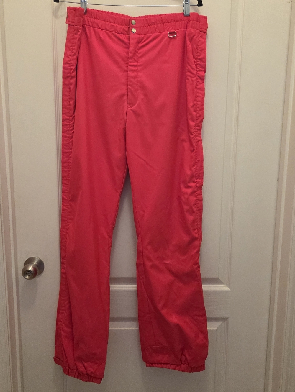 OBERMEYER sport pink snow winter pants GORE-TEX Z-liner size Medium M women's